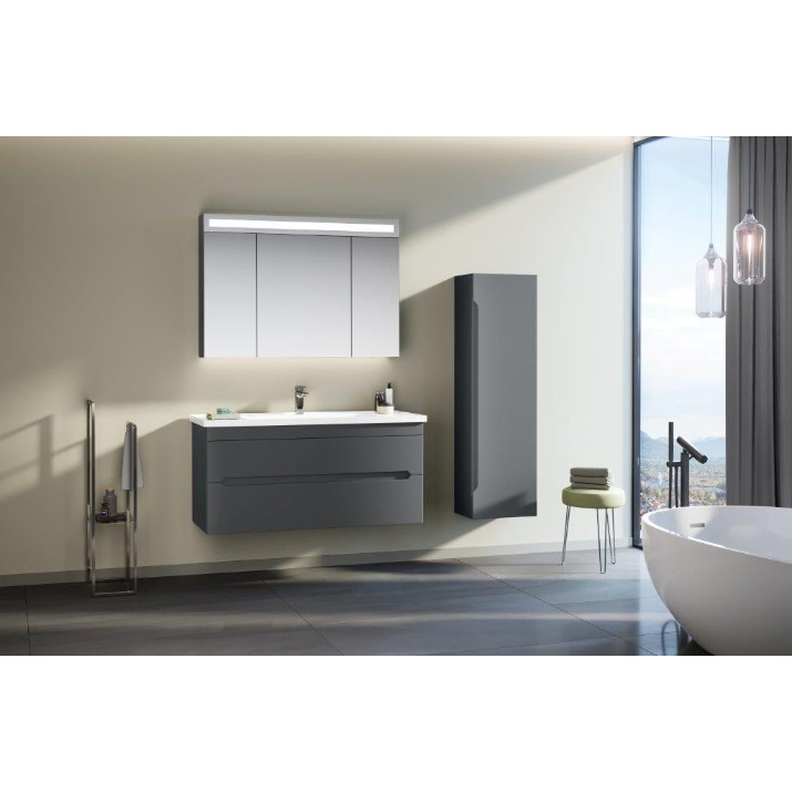 Шкаф с умывальником Orka Varna 120 White Matt Lacquer (08313)