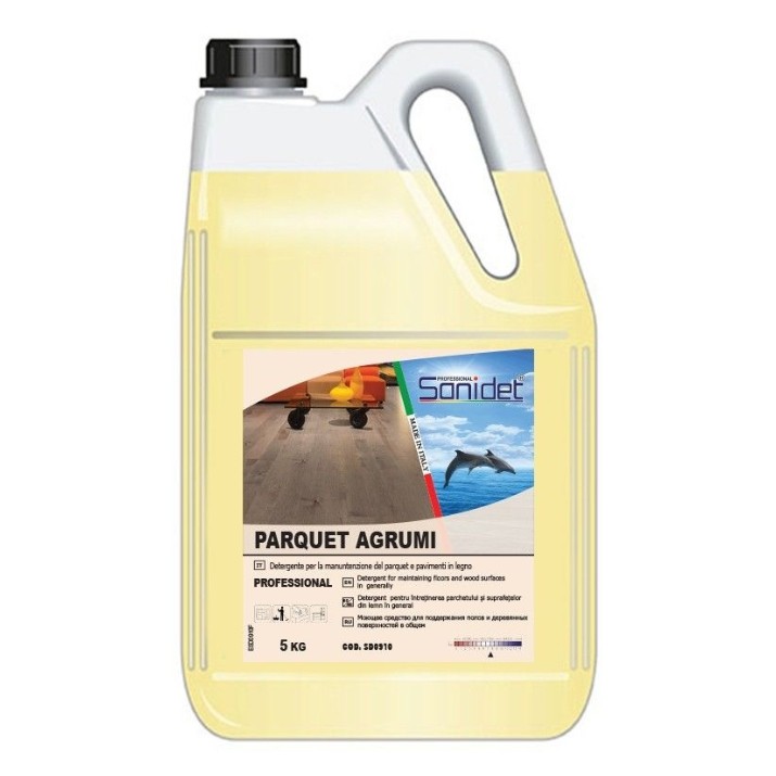 Средство для ухода за полом Sanidet Parquet Agrumi 5kg (SD0910)