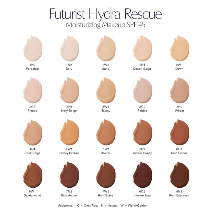 Fond de ten pentru față Estee Lauder Futurist Hydra Rescue Moisturizing SPF45 2N1 35ml
