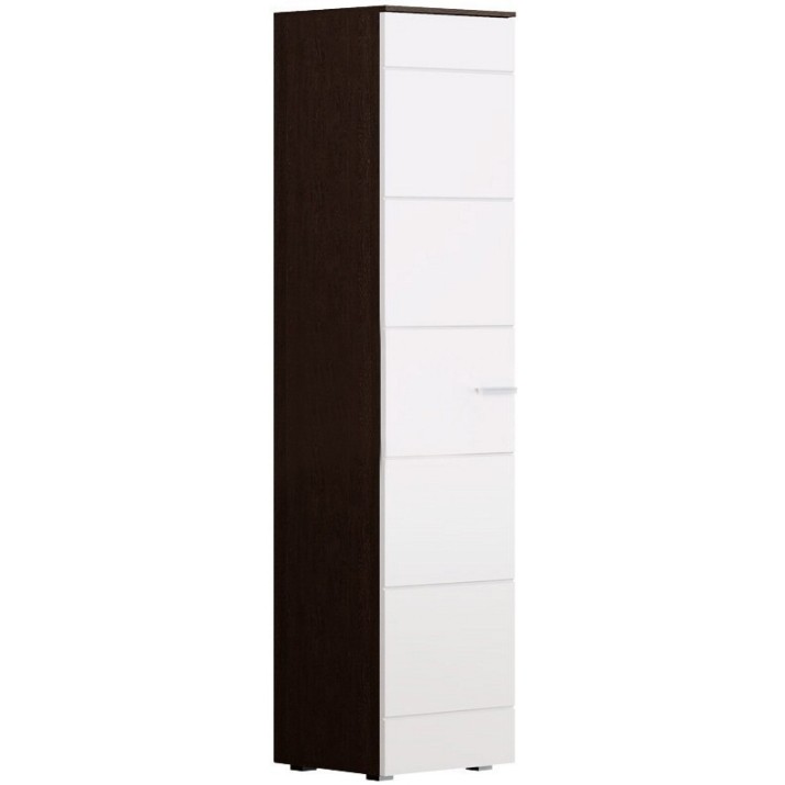 Penal Миф Nensi 2236x524x500mm Alb Luciu/Wenge