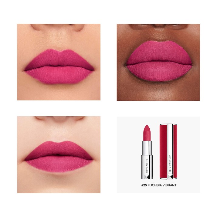 Помада для губ Givenchy Le Rouge Deep Velvet 25 Fuchsia Vibrant