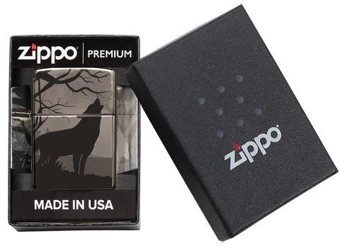 Brichetă Zippo 49188 Wolves Design