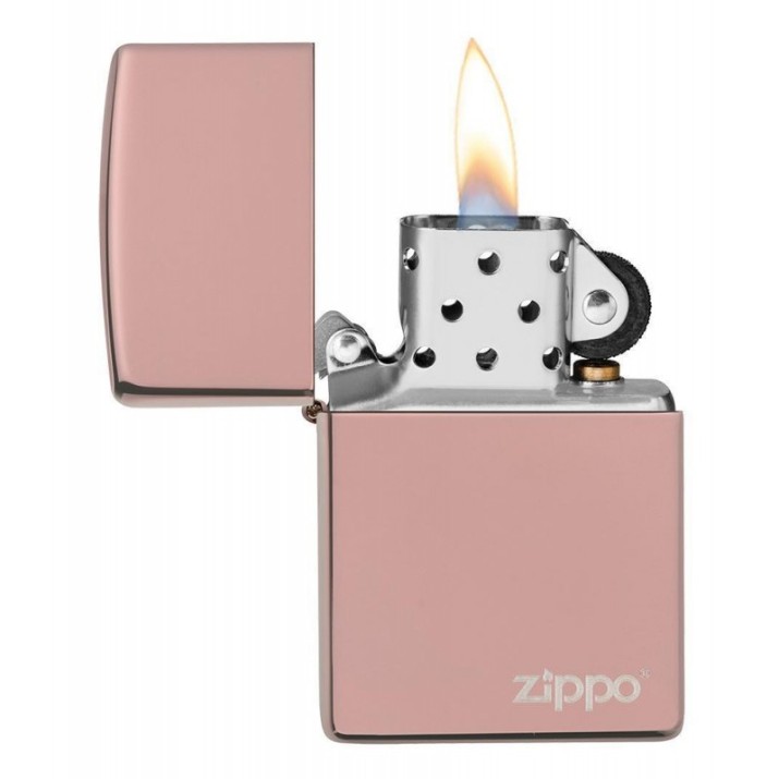 Зажигалка Zippo 49190ZL HP Rose Gold Logo
