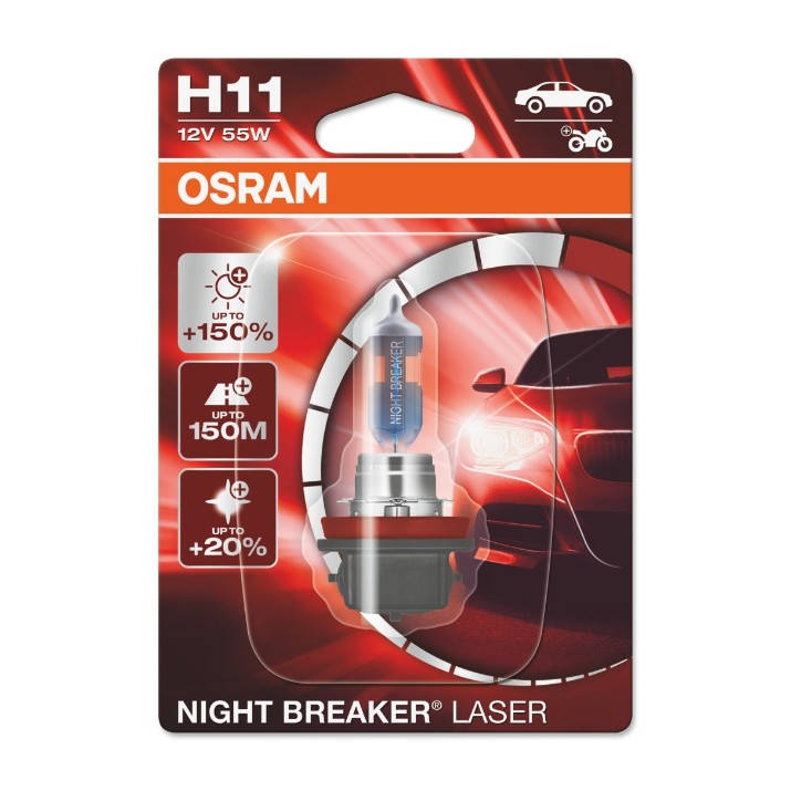Автомобильная лампа Osram H11 12V 55W (64211 NL-01B)