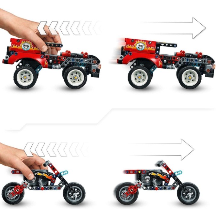 Конструктор Lego Technic: Stunt Show Truck & Bike (42106)