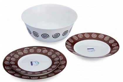 Vesela pentru servire Luminarc Sirocco Brown S46 (N4866)