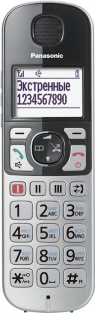 Беспроводной телефон Panasonic KX-TGE510RUS Silver