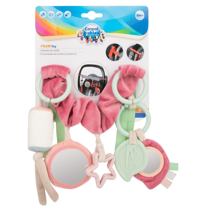 Игрушка для колясок и кроваток Canpol Babies Pastel Friends (68/072) 