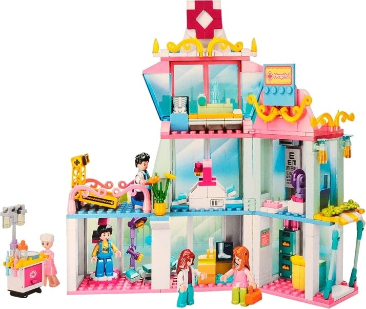 Set de construcție Sluban Girls Dream Hospital (B0799)