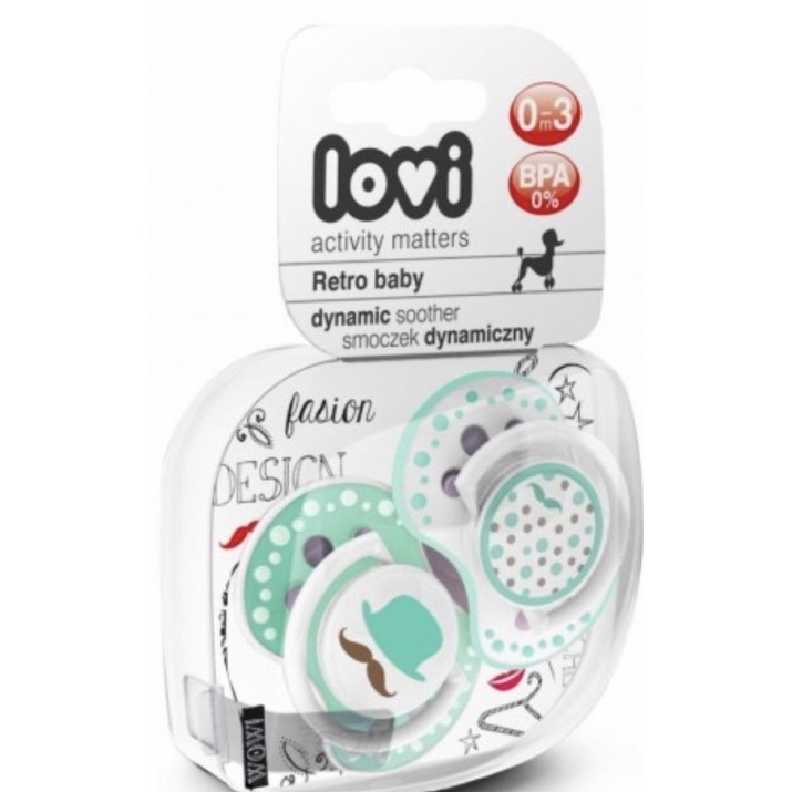 Пустышка Lovi RetroBaby Boy (22/803)