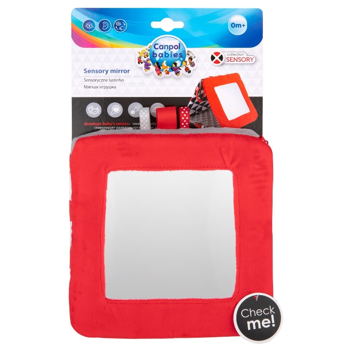 Carte educațională pentru copii Canpol Babies Sensory Toys (68/079) 