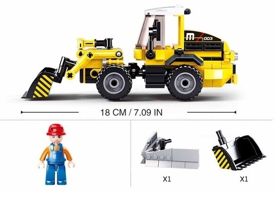 Конструктор Sluban Town Forklift 2 Into1 (B0803)