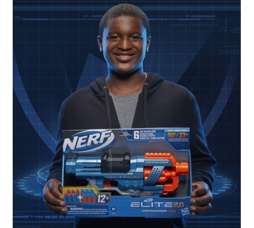 Бластер Hasbro Nerf Elite 2.0 Commander RC 6 (E9485) 