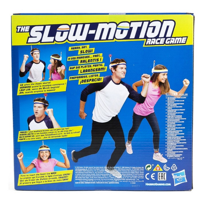 Joc educativ de masa Hasbro The Slow-Motion Race Game (E5804) 