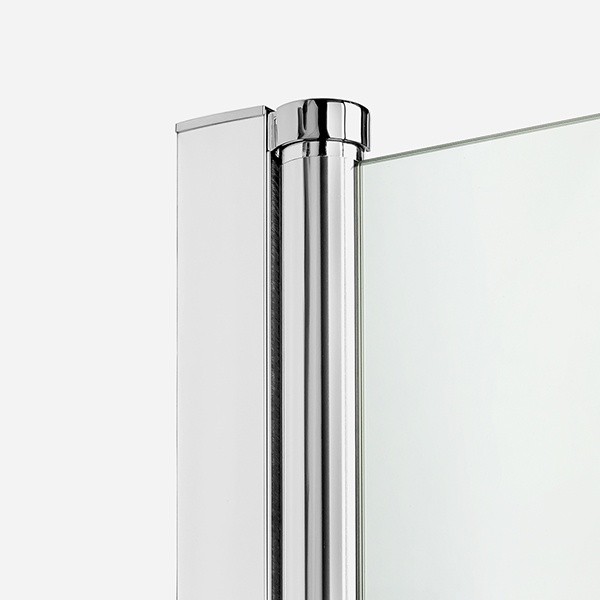 Шторка для ванной New Trendy Bathtub New SoleoScreen Hinged 90x140cm P-0032 (15613)