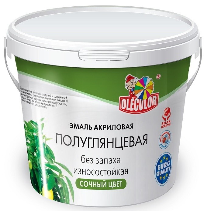 Vopsea Olecolor Semilucios Bej 2kg
