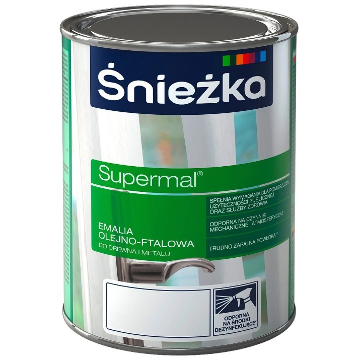 Краска Sniezka Supermal 0.8L