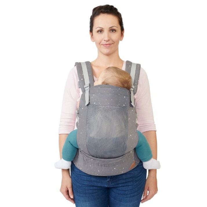 Marsupiu pentru copii Kinderkraft Huggy (KKNHUGGGRY0000) Gray