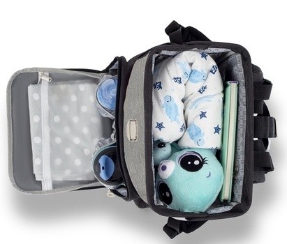 Geanta pentru mama Kinderkraft Molly (KKAMOLLBLK0000)