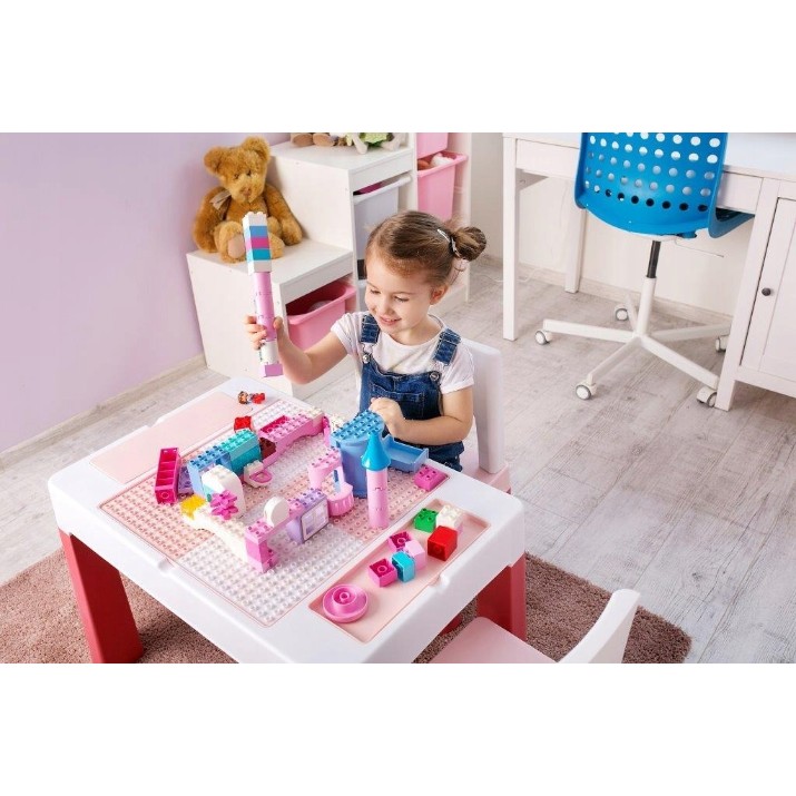 Детский столик со стулом Tega Baby Multifun (MF-001-120) Blue