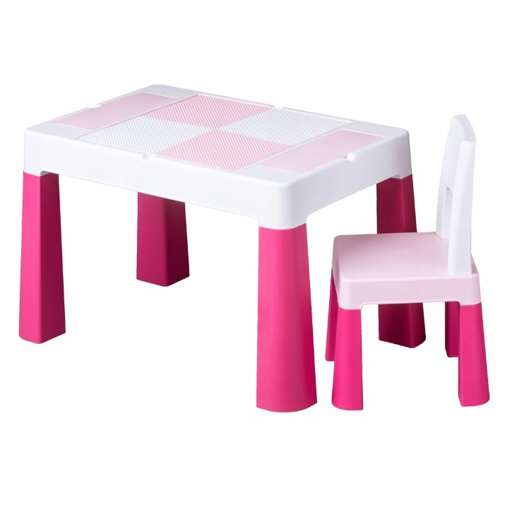 Детский столик со стулом Tega Baby Multifun (MF-001-123) Pink