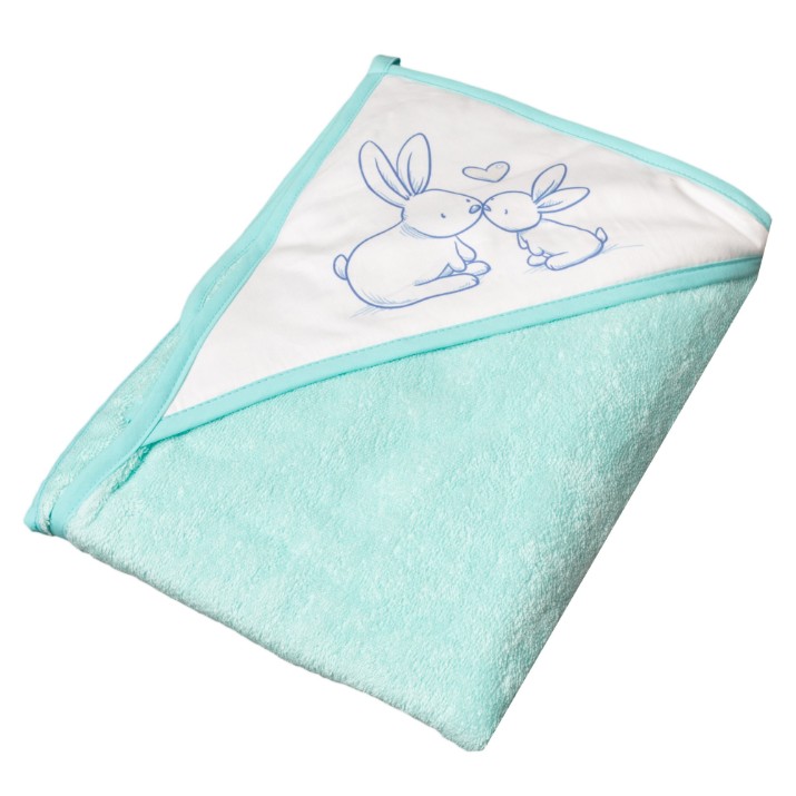 Полотенце для детей Tega Baby Bunny (KR-008 100X100-105) Green