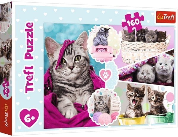 Пазл Trefl 160 Lovely kittens (15371)