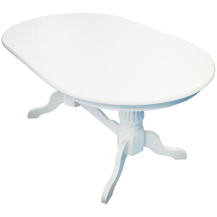 Комплект для столовой Evelin HV-33V White + 6 стульев Deppa R White/NV-10WP Grey