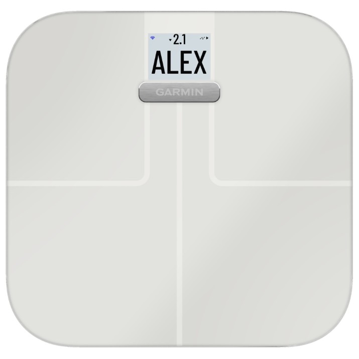 Cântar de podea Garmin Index S2 White Scale (010-02294-13)