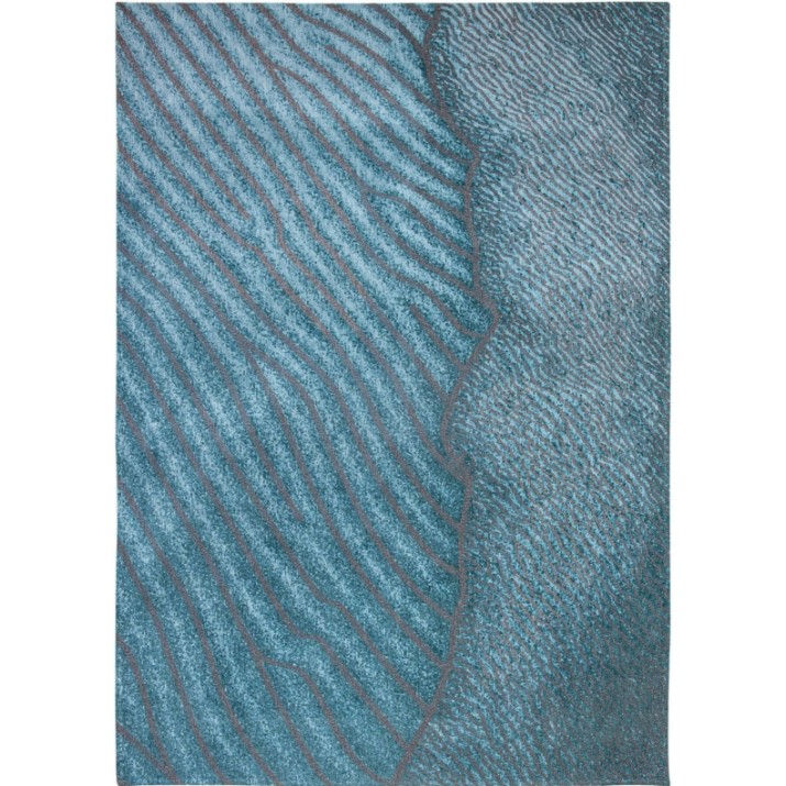 Covor Louis de Poortere Waves 9132 Blue Nile 1.40x2.00m