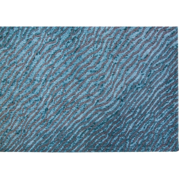 Covor Louis de Poortere Waves 9132 Blue Nile 1.40x2.00m