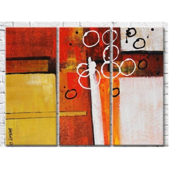 Картина ArtPoster Abstract drawing Red/Yellow (3499096)