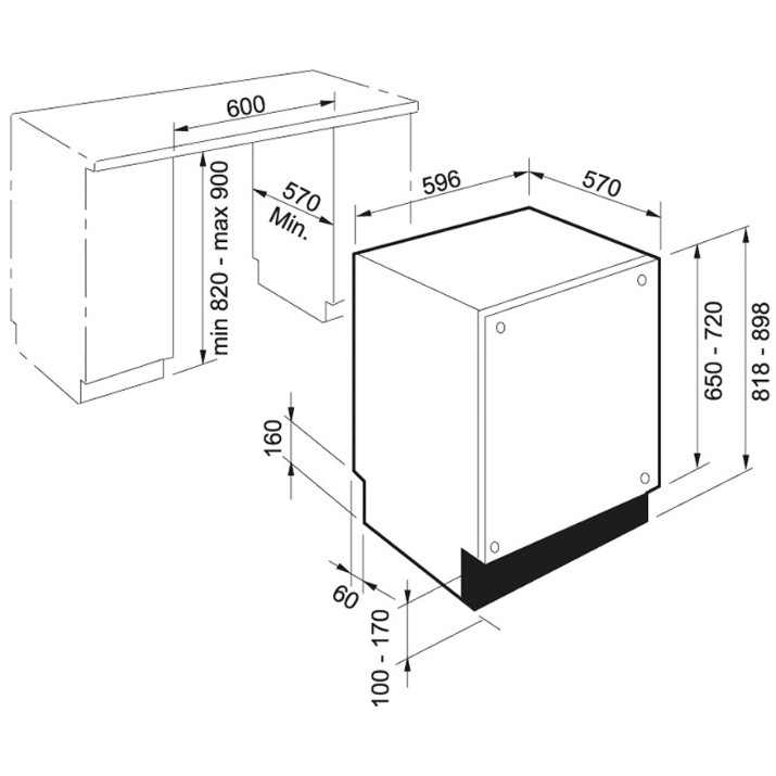 Maşina de spalat vase Franke FDW 614 D7P DOS