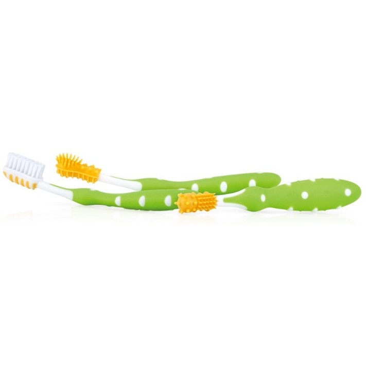 Set periute de dinti pentru bebeluşi Nuby 3in1 (ID754) 