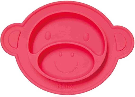 Placă de silicon cu ventuză Nuby Monkey (ID92913)
