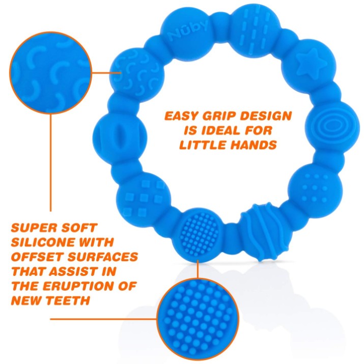 Inel gingival Nuby Ring (NV0613001) 