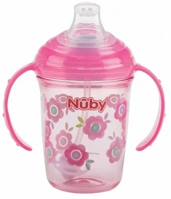 Cana cu pai Nuby Tritan (NV0414016)  