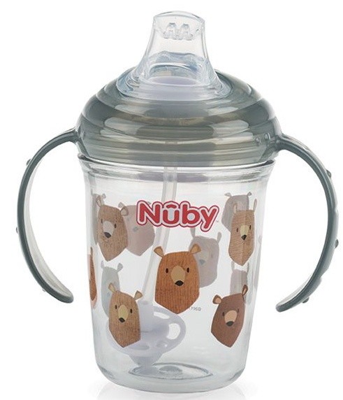 Cana cu pai Nuby Tritan (NV0414016)  