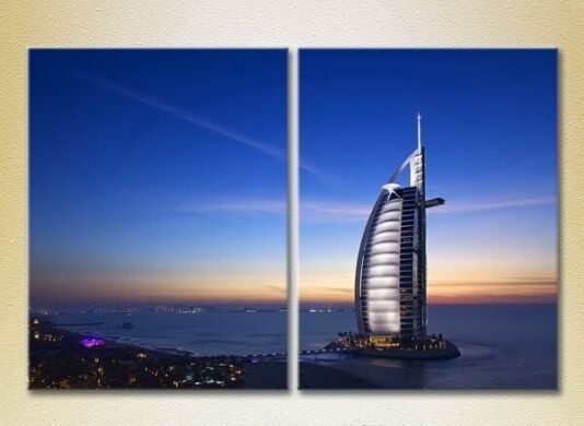 Pictură ArtPoster Burj Al Arab Hotel in Dubai 01 (2502471)