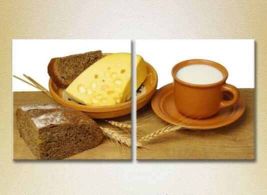 Картина ArtPoster Cheese/bread and milk 03 (2602685)