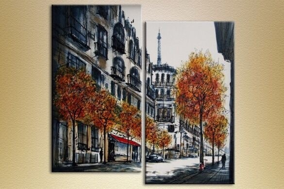 Pictură ArtPoster Cities and countries 04 (2502527)