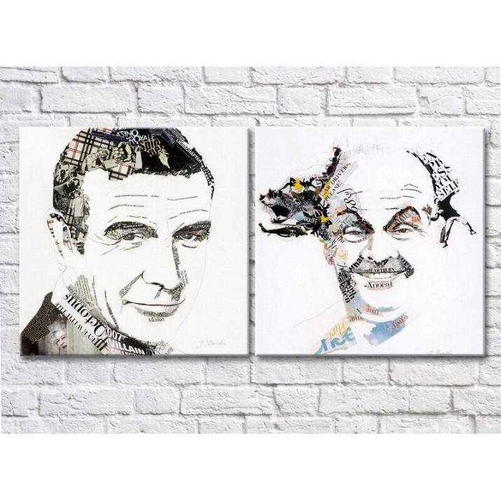 Pictură ArtPoster Cult actors of the mid twentieth century stylization (3460025)