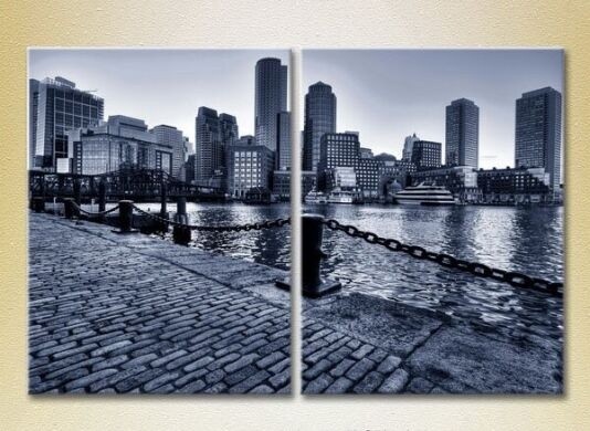 Pictură ArtPoster Embankment/monochrome 01 (2502450)