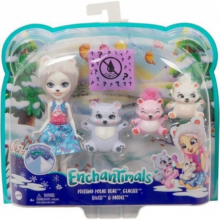 Кукла Enchantimals Pristina Polar Bear (GJX47)