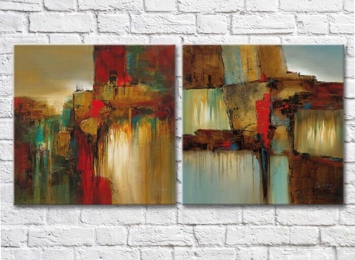 Pictură ArtPoster Flowing modern abstract 60x30 (3417504_01)