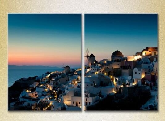 Pictură ArtPoster Greece/morning in Santorini 02 (2502419)
