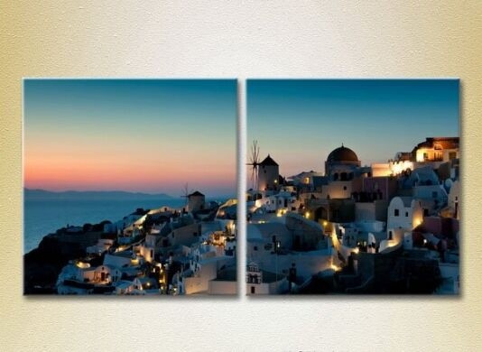 Pictură ArtPoster Greece/morning in Santorini 04 (2502426)