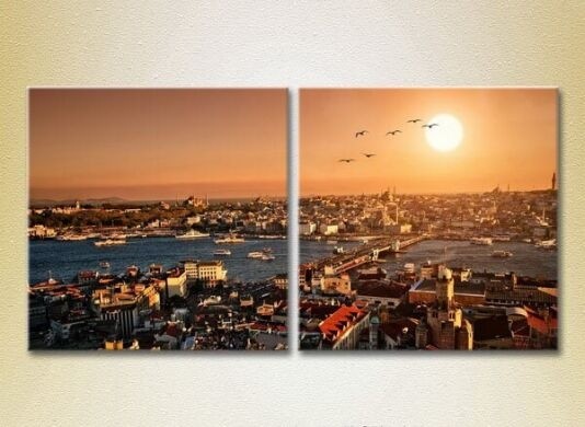 Картина ArtPoster Istanbul at sunset/Turkey 02 (2502485)