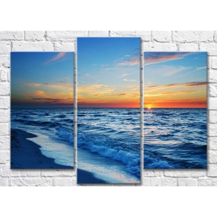 Pictură Magic Color Seashore at Sunset (3469251)