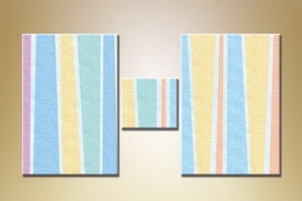 Картина Magic Color Triptych Abstraction 103 (1609996)